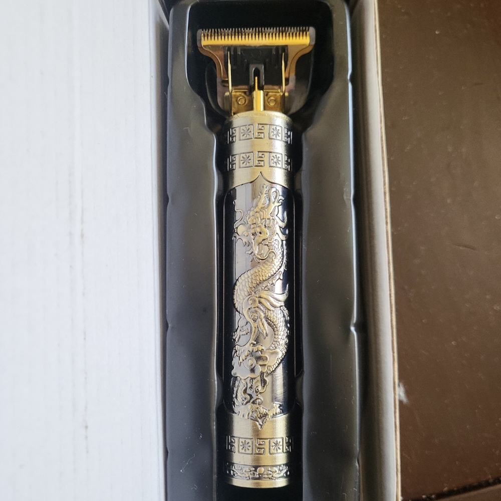 Hair Trimmer Rechargeable Pro T-blade w Clips & Charger NIB